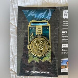 The Conqueror West Coast Trail Medal